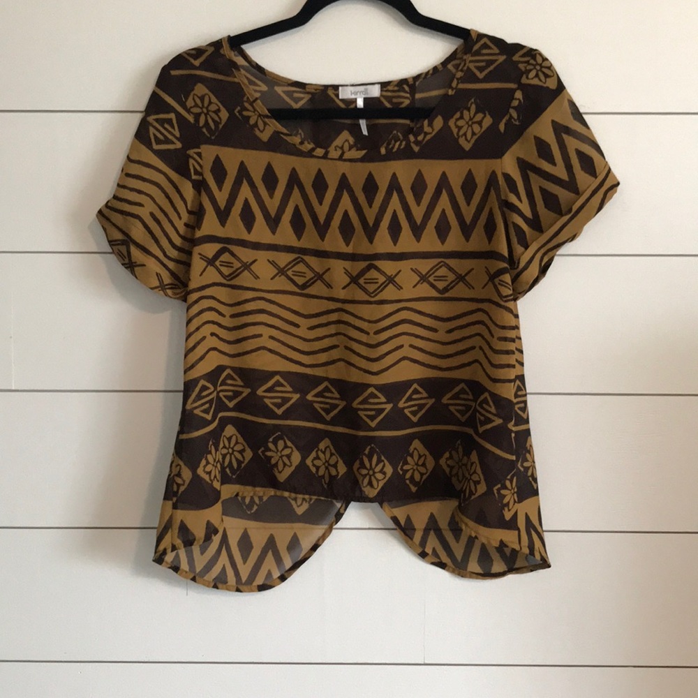 🖤Kirra Open Back Top